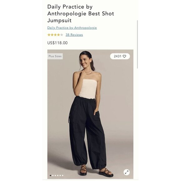NWT Size XXS - Anthropologie Best Shot Jumpsuit (NWT US$118) - Picture 15 of 16